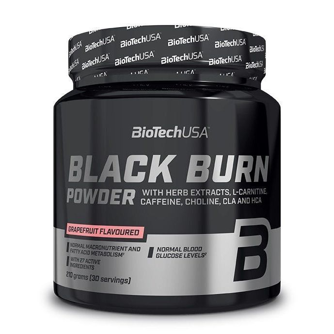 Black Burn Powder, Passion Fruit - 210 grams