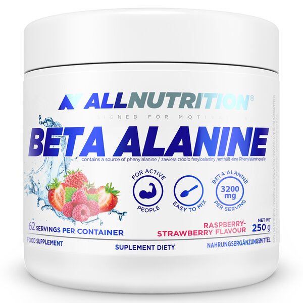 Beta Alanine, Raspberry Strawberry - 250 grams