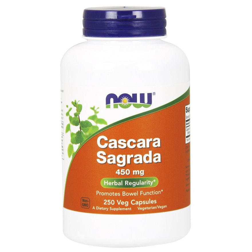 Cascara Sagrada, 450mg - 250 vcaps