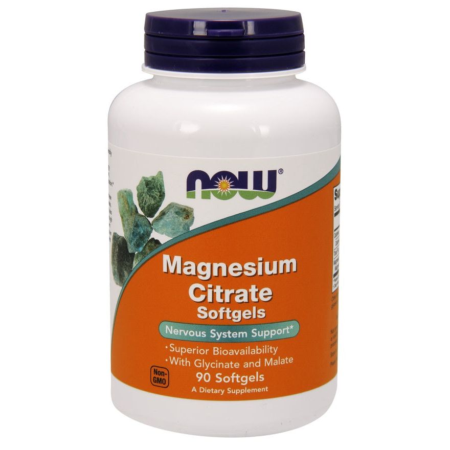 Magnesium Citrate Softgels - 90 softgels