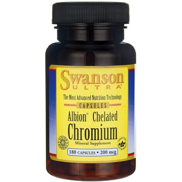 Albion Chelated Chromium, 200mcg - 180 caps
