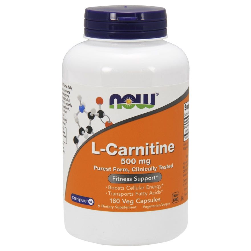 L-Carnitine, 500mg - 180 vcaps
