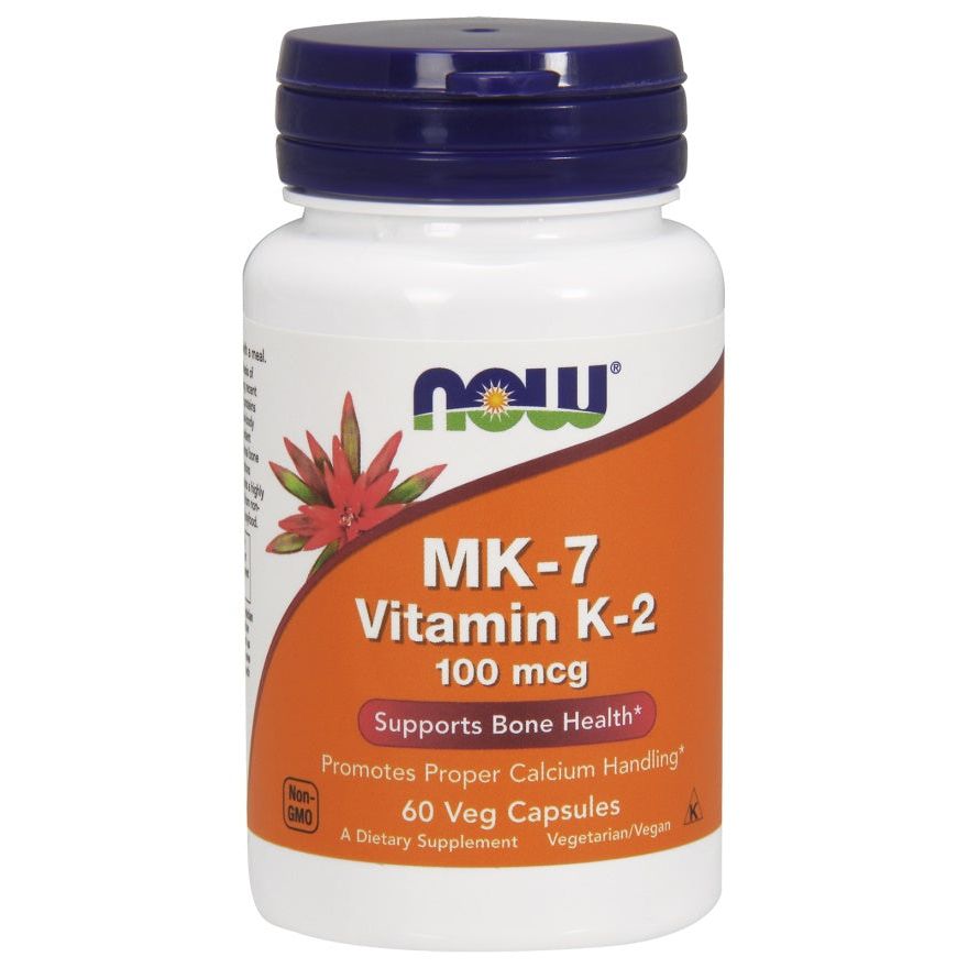 MK-7 Vitamin K-2, 100mcg - 60 vcaps