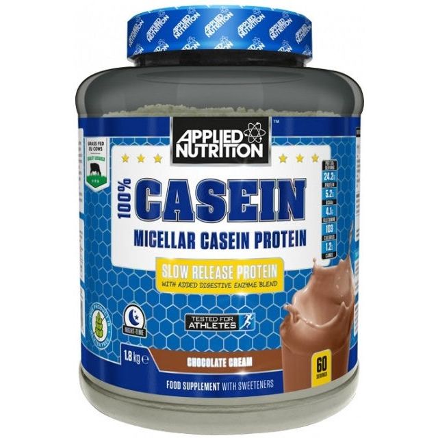100% Casein Protein, Chocolate Cream (EAN 634158679865) - 1800 grams