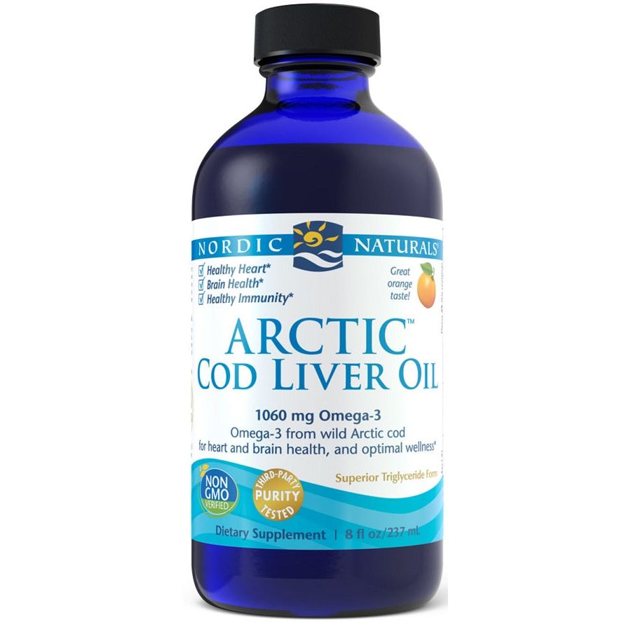 Arctic Cod Liver Oil, 1060mg Orange - 237 ml.