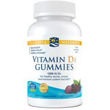 Vitamin D3 Gummies, 1000 IU Wild Berry - 120 gummies