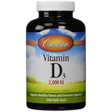 Vitamin D3, 2000 IU - 360 softgels