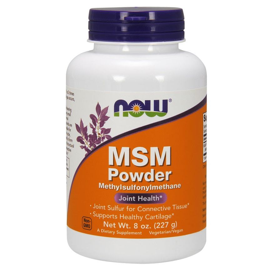 MSM Methylsulphonylmethane, Powder - 227 grams