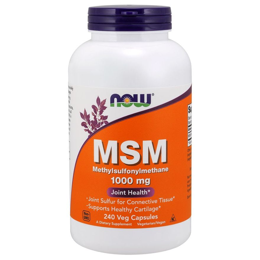 MSM Methylsulphonylmethane, 1000mg - 240 vcaps