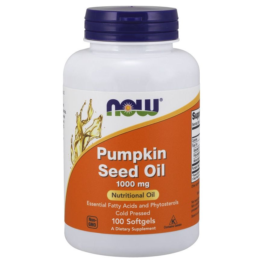 Pumpkin Seed Oil, 1000mg - 100 softgels