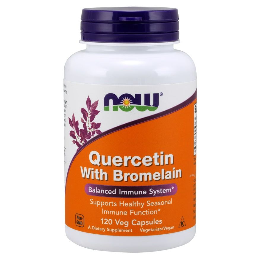 Quercetin with Bromelain - 120 vcaps