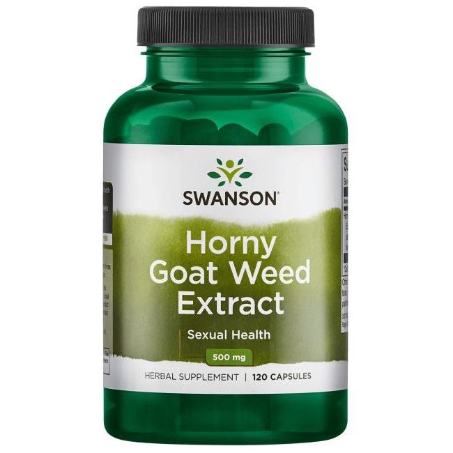 Horny Goat Weed Extract, 500mg - 120 caps