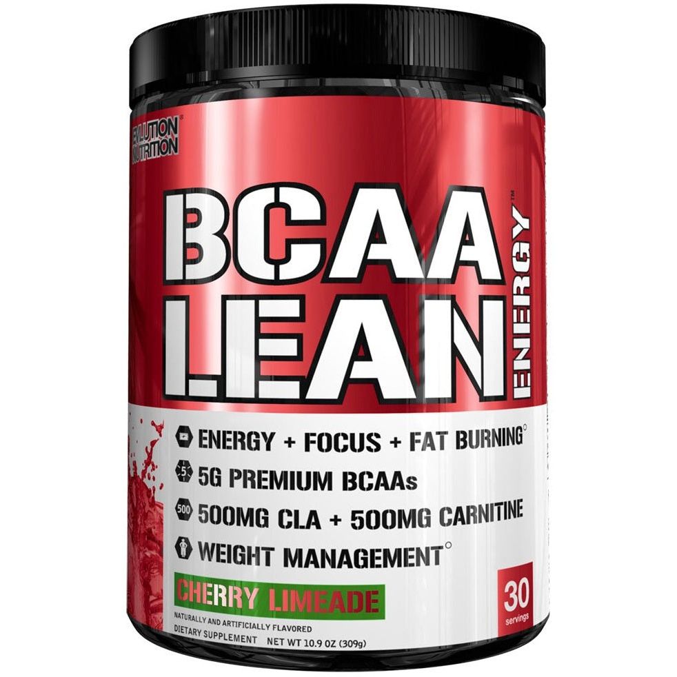 BCAA Lean Energy, Fruit Punch - 321 grams