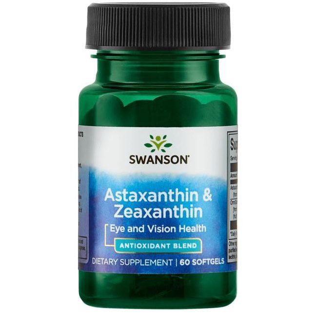 Astaxanthin & Zeaxanthin - 60 softgels