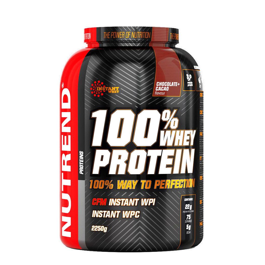 100% Whey Protein, Chocolate Cocoa - 2250 grams