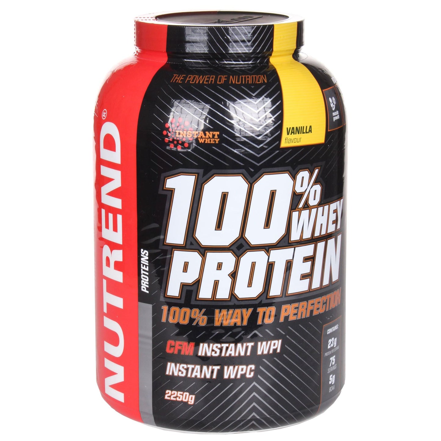100% Whey Protein, Vanilla - 2250 grams