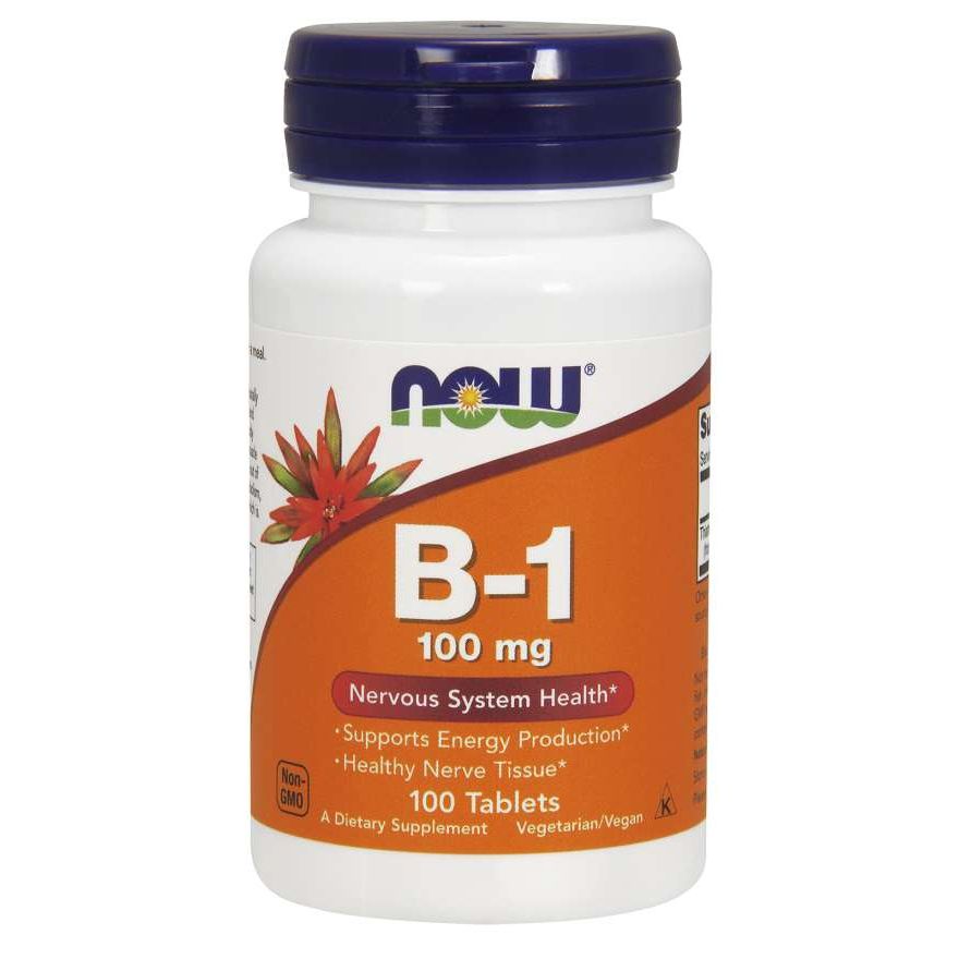Vitamin B-1 Thiamine, 100mg - 100 tablets