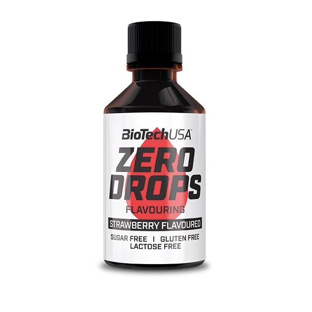 Zero Drops, Strawberry - 50 ml.