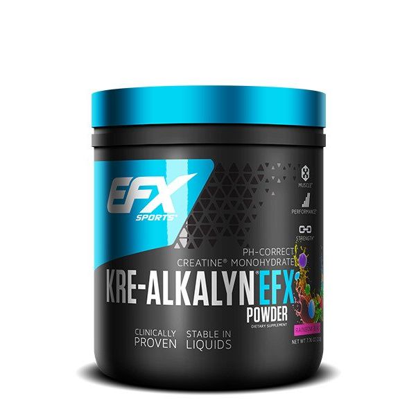 Kre-Alkalyn EFX Powder, Rainbow Blast - 220 grams