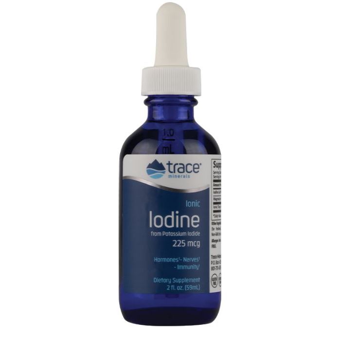 Ionic Iodine, 225mcg - 59 ml.