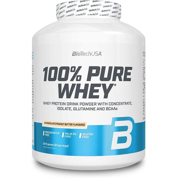 100% Pure Whey, Chocolate Peanut Butter - 2270 grams