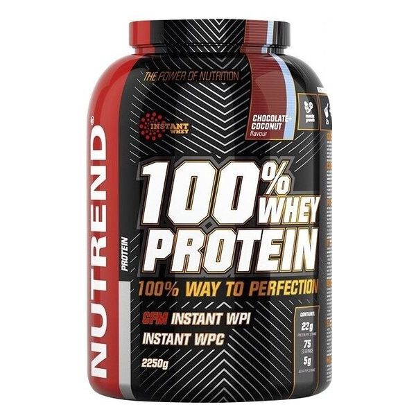 100% Whey Protein, Chocolate Coconut - 2250 grams