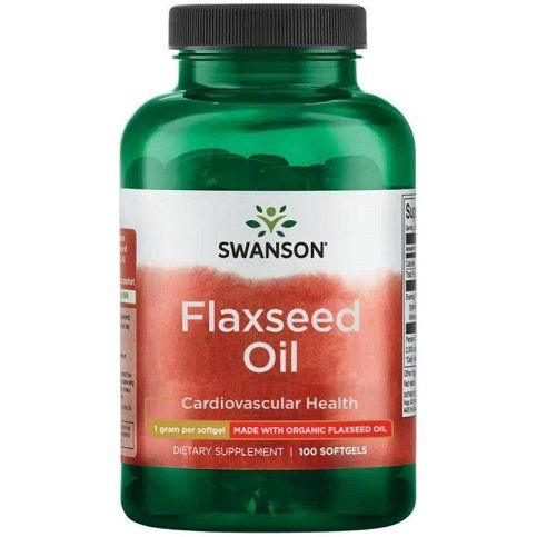 Flaxseed Oil, 1000mg - 100 softgels