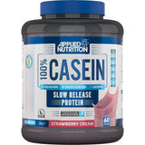 100% Casein Protein, Strawberry Cream (EAN 634158679872) - 1800 grams