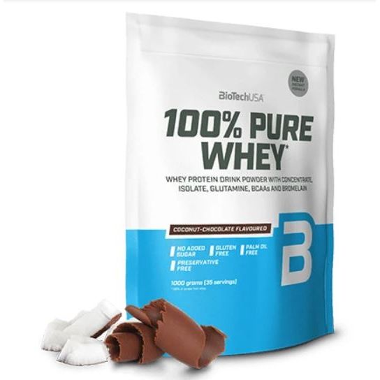 100% Pure Whey, Chocolate - 1000 grams