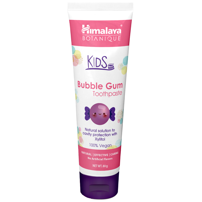 Kids Toothpaste, Bubble Gum - 80 grams