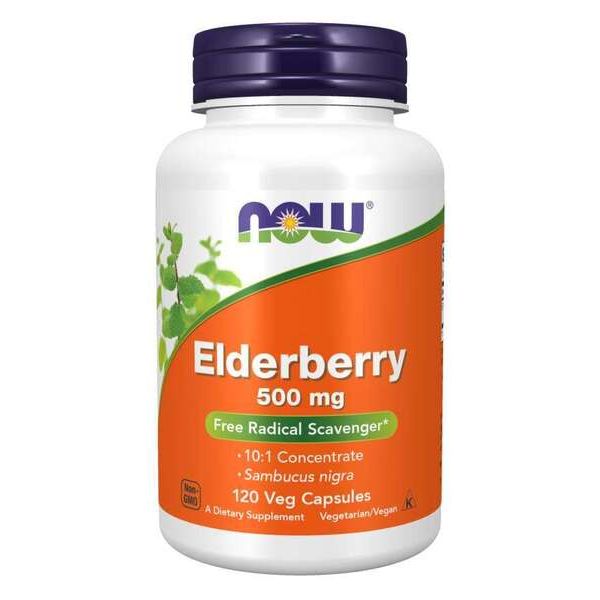 Elderberry, 500mg - 120 vcaps