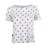 Women's T-Shirt Wings 007, White - Large