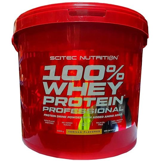 100% Whey Protein Professional, Vanilla - 5000 grams