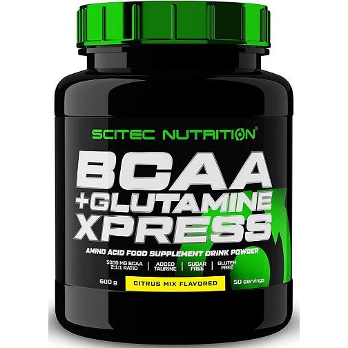 BCAA + Glutamine XPress, Citrus Mix - 600 grams