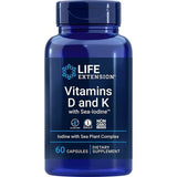 Vitamins D and K with Sea-Iodine - 60 caps