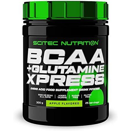 BCAA + Glutamine XPress, Apple - 300 grams