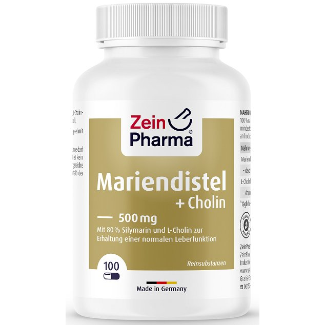 Milk Thistle + Choline, Liver Complex - 100 caps