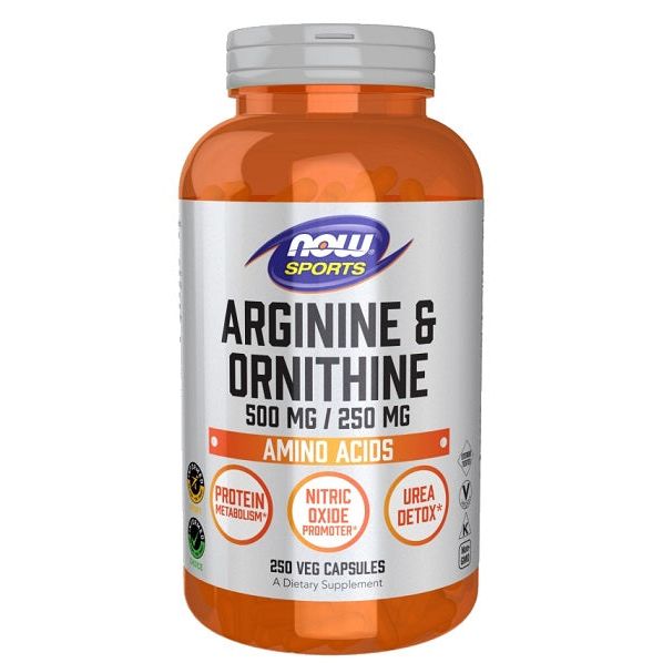 Arginine & Ornithine - 250 vcaps