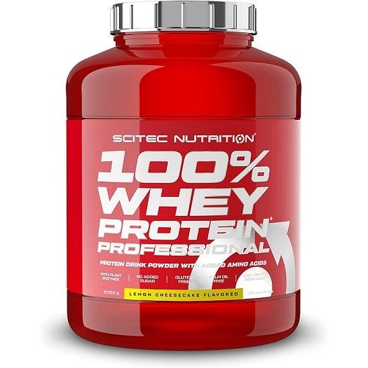 100% Whey Protein Professional, Lemon Cheescake - 2350 grams