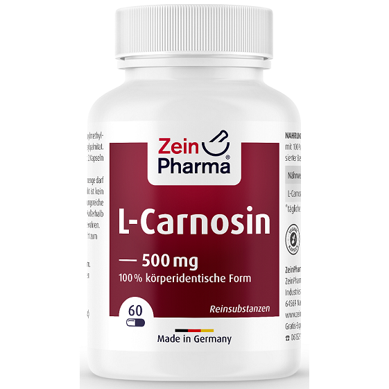 L-Carnosine, 500mg - 60 caps