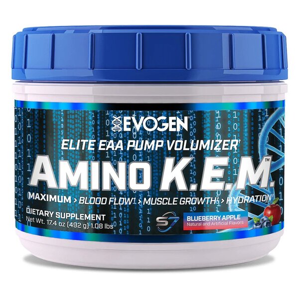 Amino K.E.M. EAA, Blueberry Apple - 492 grams