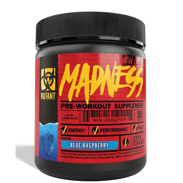 Mutant Madness, Blue Raspberry - 225 grams