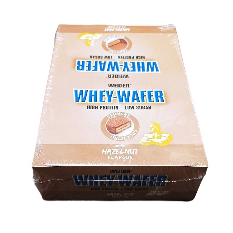 Whey-Wafer, Hazelnut - 12 x 35g