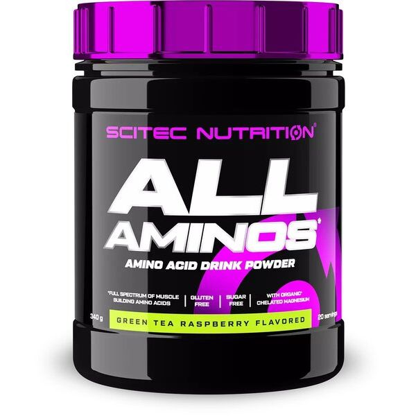 All Aminos, Green Tea Raspberry - 340 grams