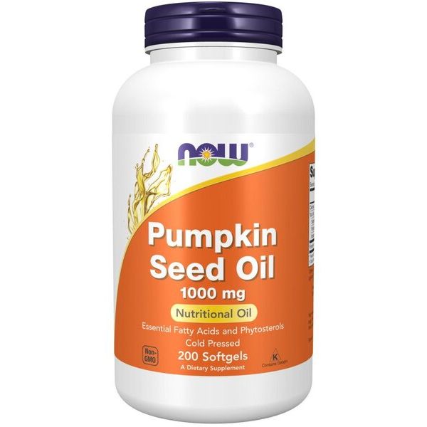 Pumpkin Seed Oil, 1000mg - 200 softgels