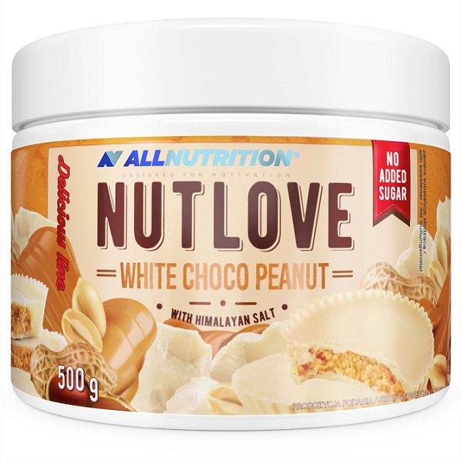 Nutlove, White Choco Peanut - 500 grams