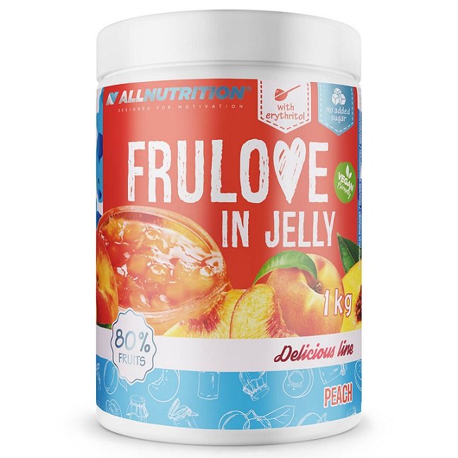 Frulove In Jelly, Peach - 1000 grams