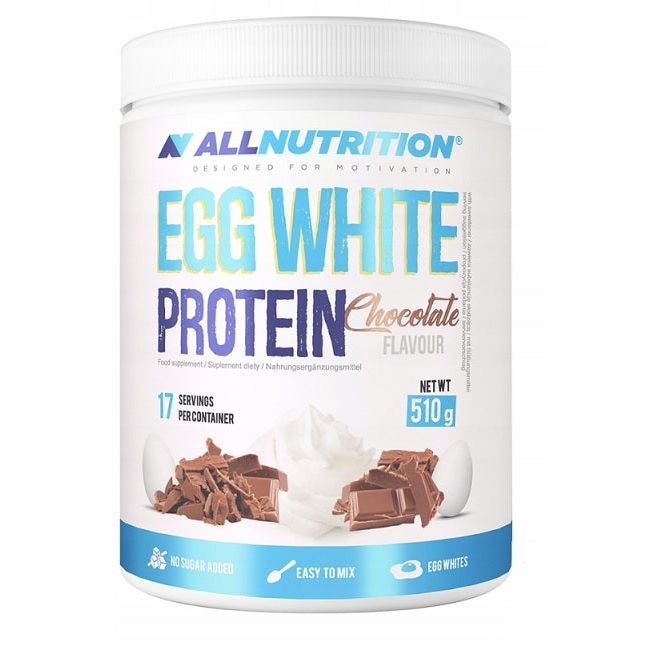 Egg White Protein, Chocolate - 510 grams