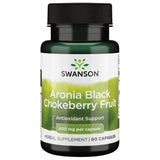 Aronia Black Chokeberry Fruit, 400mg - 60 caps