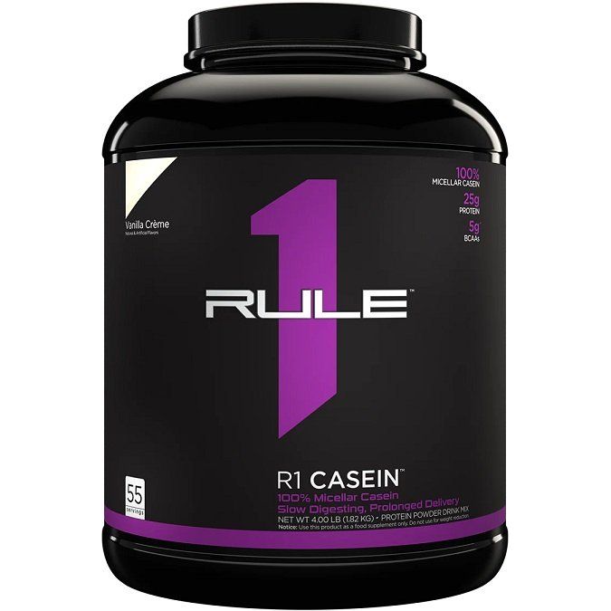 R1 Casein, Vanilla Creme - 1820 grams